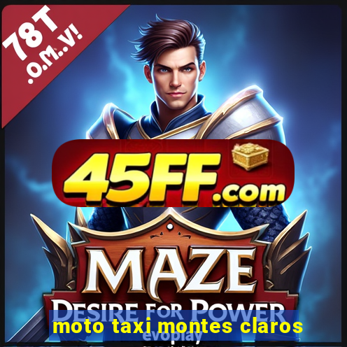 moto taxi montes claros